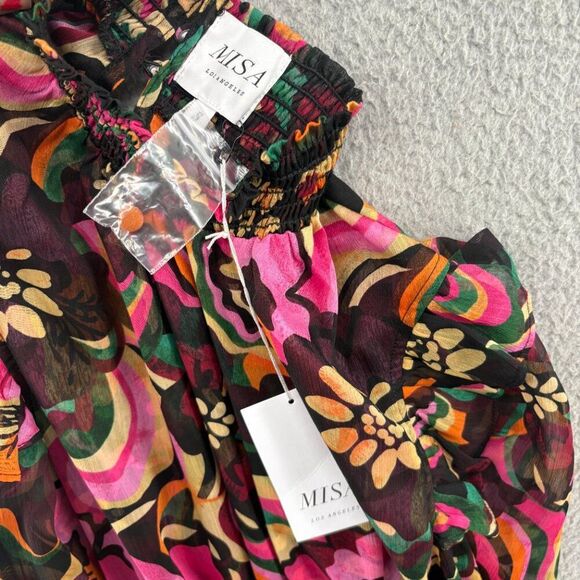 MISAโLos Angeles Gianna Dress in Flora Groove | Size S | NWT - Picture 8 of 12